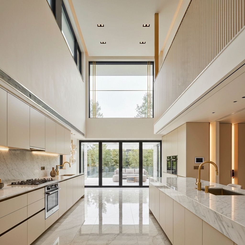 Luxury marble interior